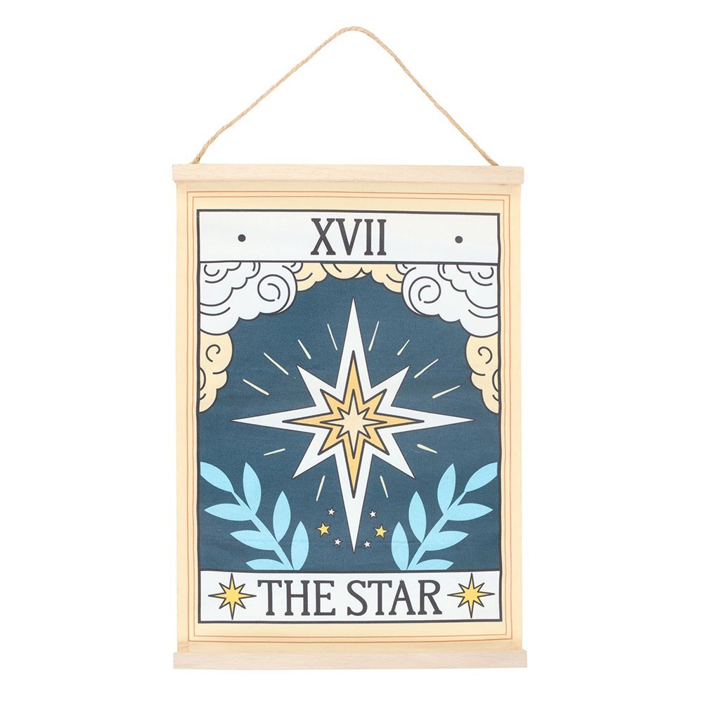Something Different - The Star Vintage Tarot Muurdecoratie - Multicolours